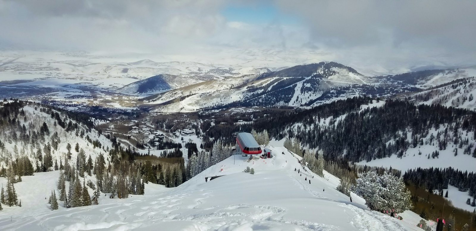 Luxury Park City Utah mountain vacation rental home in winter, representing a property managed with dynamic pricing strategy