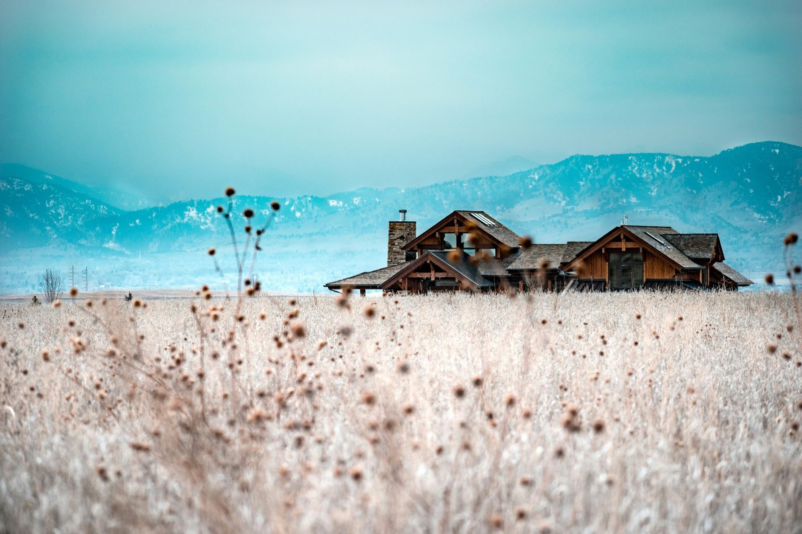 Luxury mountain home in a snowy Park City-area setting, the type of vacation rental where management fees have a significant financial impact.